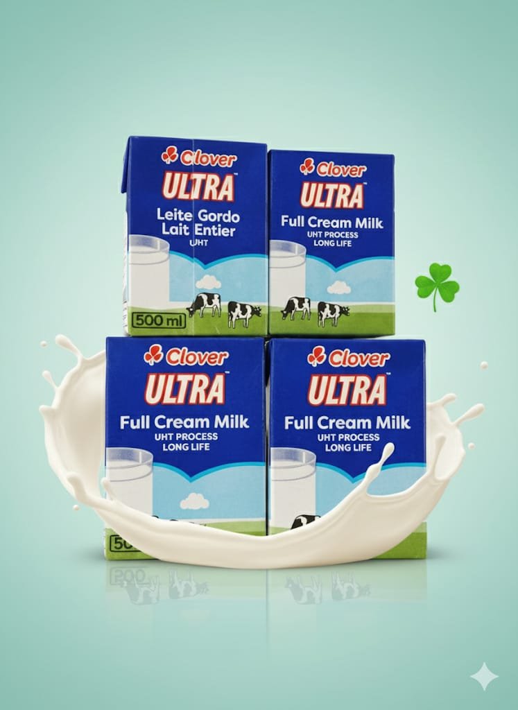 Clover Ultra Full Cream Milk (500 ml)